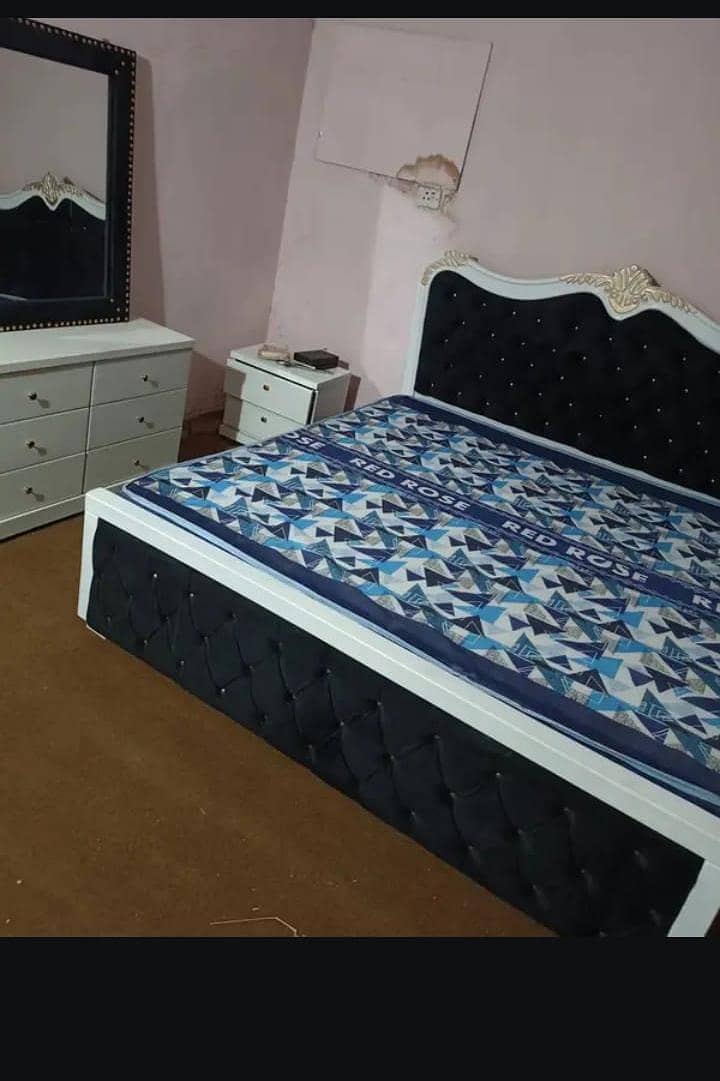 bed side table dressing table without mattress 1