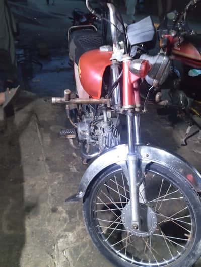Honda 70cc zabaradst average