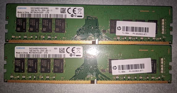 32GB DDR4 RAM 2666Mhz 2x16GB