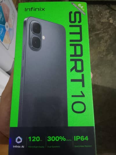 Infinix smart 10 complete box