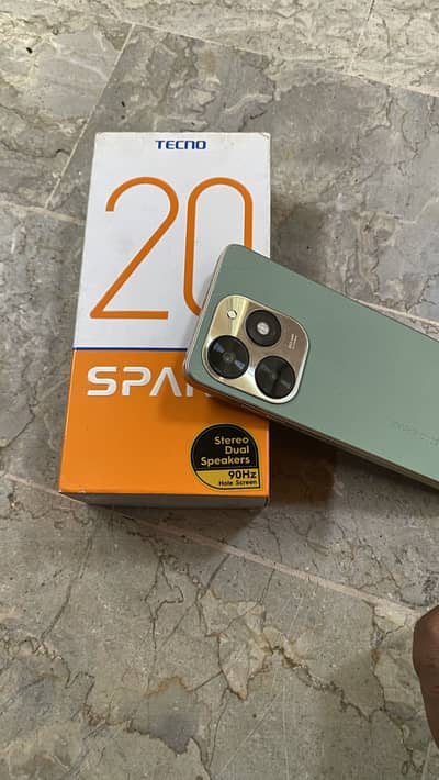 Tecno spark 20c all to all ok 10/10 with box 8/128 approved