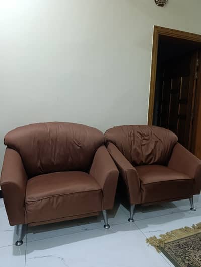 5 seater sofa set (used)