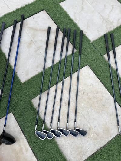 Used Mizuno steel golf kit