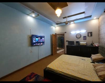 Sale 200 Sq Yd House Shalimar Bungalows, Double Storey, Baluchistan Sajji To Johar Chowrangi