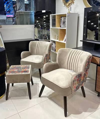 new style's 2 bedroom chairs 1 coffee table & all colours available