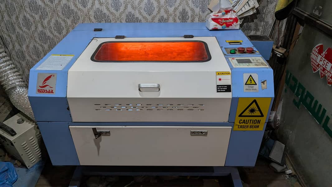 Lazer cutting machine 3