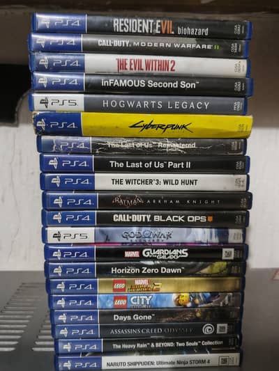 PS4 and PS5 Games Available For Sale Only