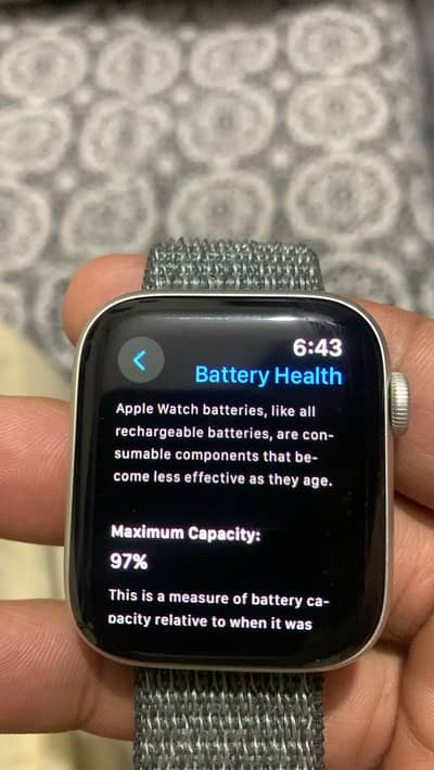 Apple Watch series 5 44mm just like new