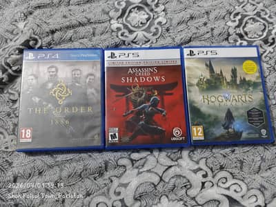 Assassin's Creed shadow, Hogwarts legacy, the order 1886