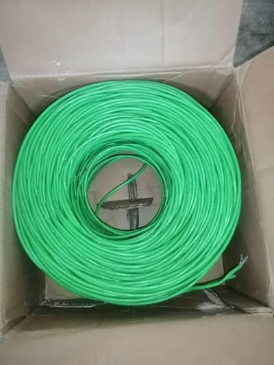 CAT 6 CABLE ROLL MADE IN TAIWAN PURE COPPER