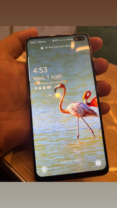 s10 plus 8/128 officially approved  dual sim