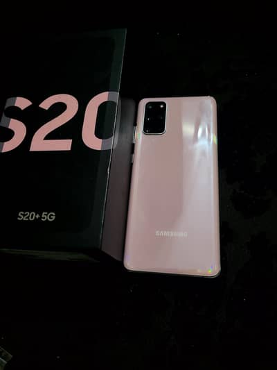 S20 plus with box  128/12 gb  exchange possible