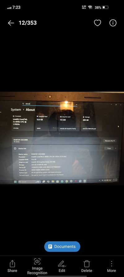 Haier 7g - 5g laptop full ok orginal charger no open no repair