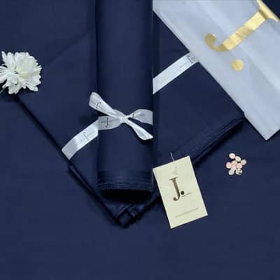 Cotton Navy Blue suit