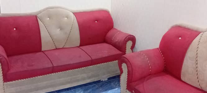 Red sofa