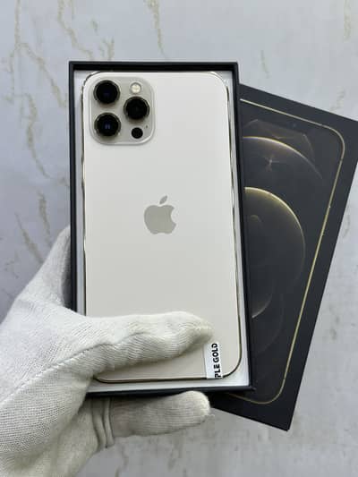 I phone 12 pro Max 128 GB Dual Sim PTA APPROVED 88% Battery Health Box