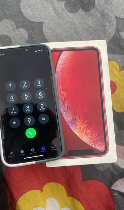 Iphone xr 64gb dual Pta approve with box bh 100