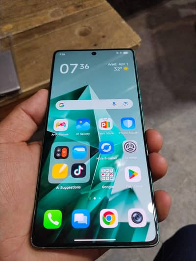 infinix Note 50 8/256 with wireless charger No Box condition 10/9