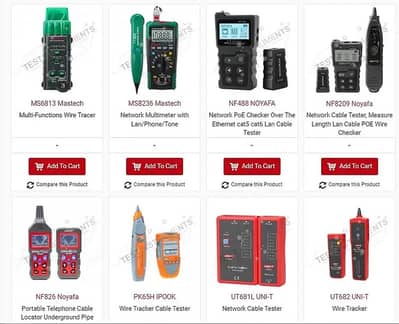 RJ45 Cable Tester New | LAN & Ethernet Network Tester Pakistan