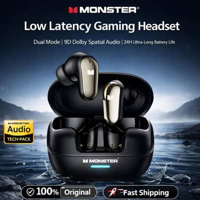 Brand New Monster MQT52 Zero Delay Earbuds | No Delay in PUBG Mobile