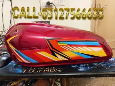 HONDA CG 125 TANKI TAPPAY KAAN 2026 MODEL CALL-03127566633