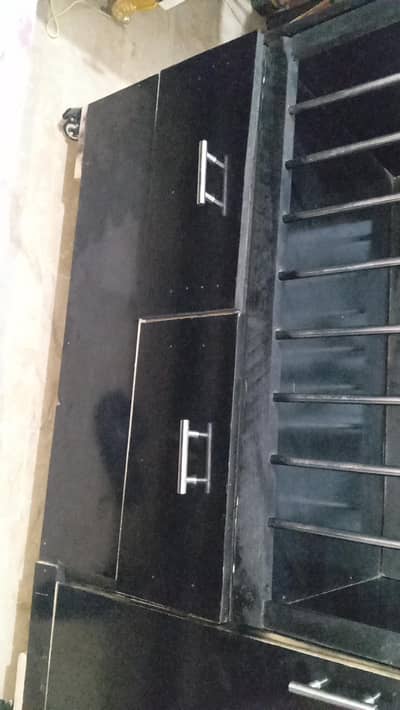 new born baby bed and wardrobe 2 in 1 and changing mate