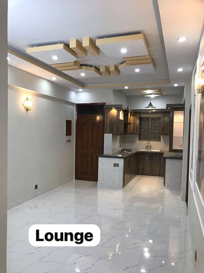 West Open | 3 Side Corner | 1500 Sq Ft | 3 Bed DD Flat for Sale Dolmen Courts, Block 15 | Gulistan-e-Jauhar, Karachi .