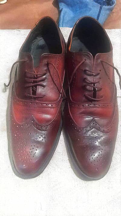 (43 size) Oxford leather Shoes (Formal)