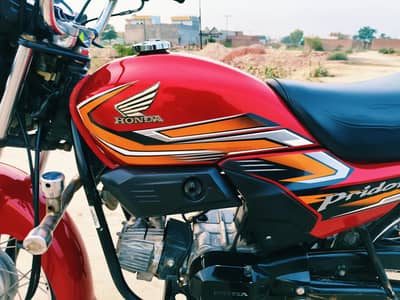 Honda Pridor 100cc 22/2023 All Punjab Number