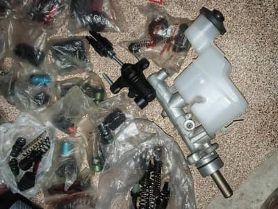 Brake kits and spare parts