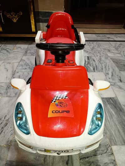 Kids Ride-On Car | Steering Wheel | Music & Lights | Good Condition