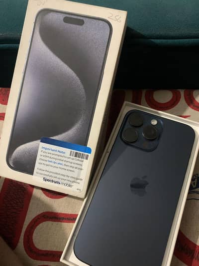 iphone 15 pro max just box open urgent sale