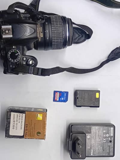 NIKON D3100. dslr camera