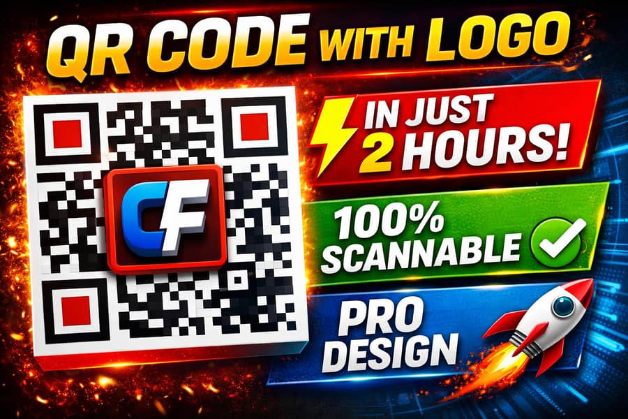 I Will Create Professional Custom QR Code 0