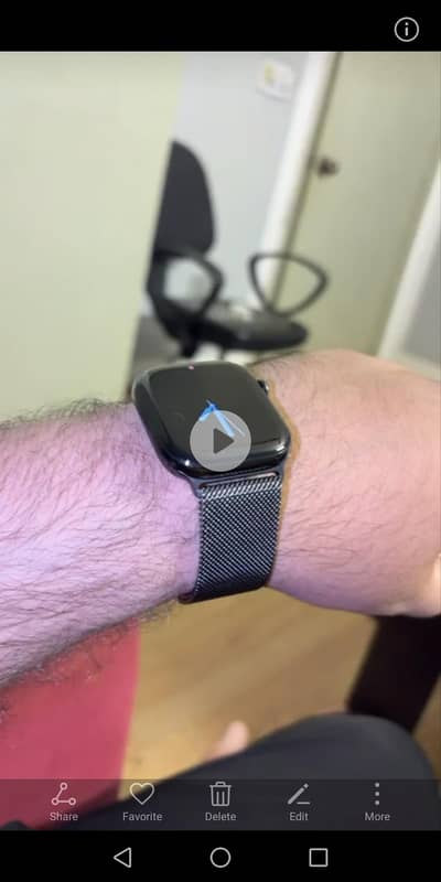 Apple watch Series 10  46mm  Ti black  Slate 100 heath