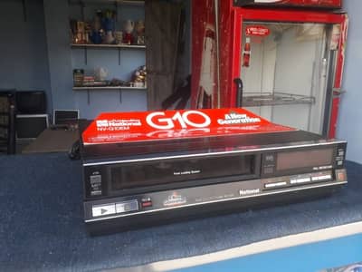 national VCR cassette player full working for sale