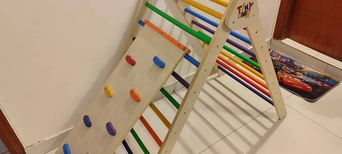 Kids Climbing Ladder with Slide – Amazon Imported (Mint Condition)