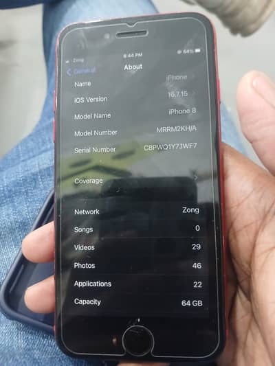 Iphone 8 exchange posibal 64gb pta approved