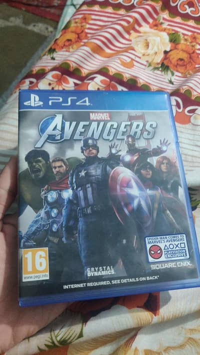 Marvel Avengers almost new  ps4 ps5