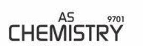 Chemistry As Level notes PDF