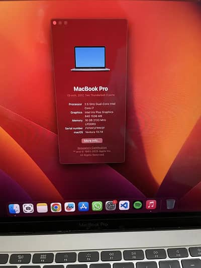 Macbook pro 2017