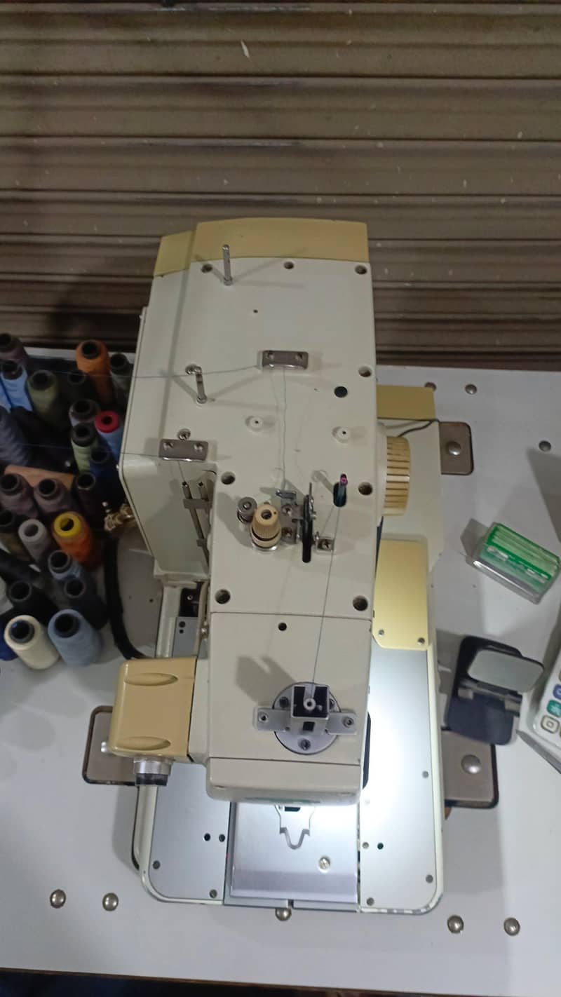 Eyelet 9820 button machine & feusing plant 2