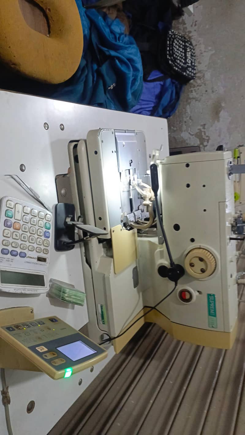Eyelet 9820 button machine & feusing plant 3