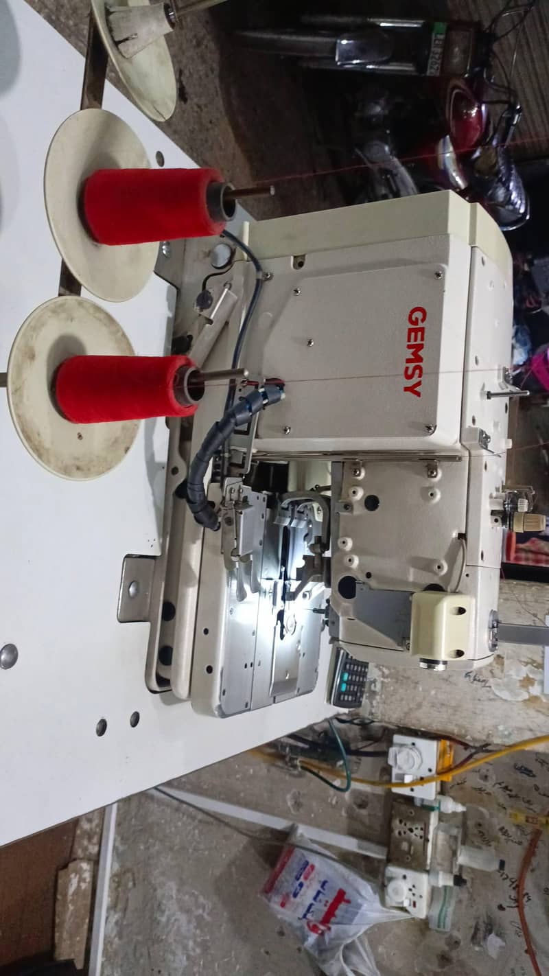 Eyelet 9820 button machine & feusing plant 4