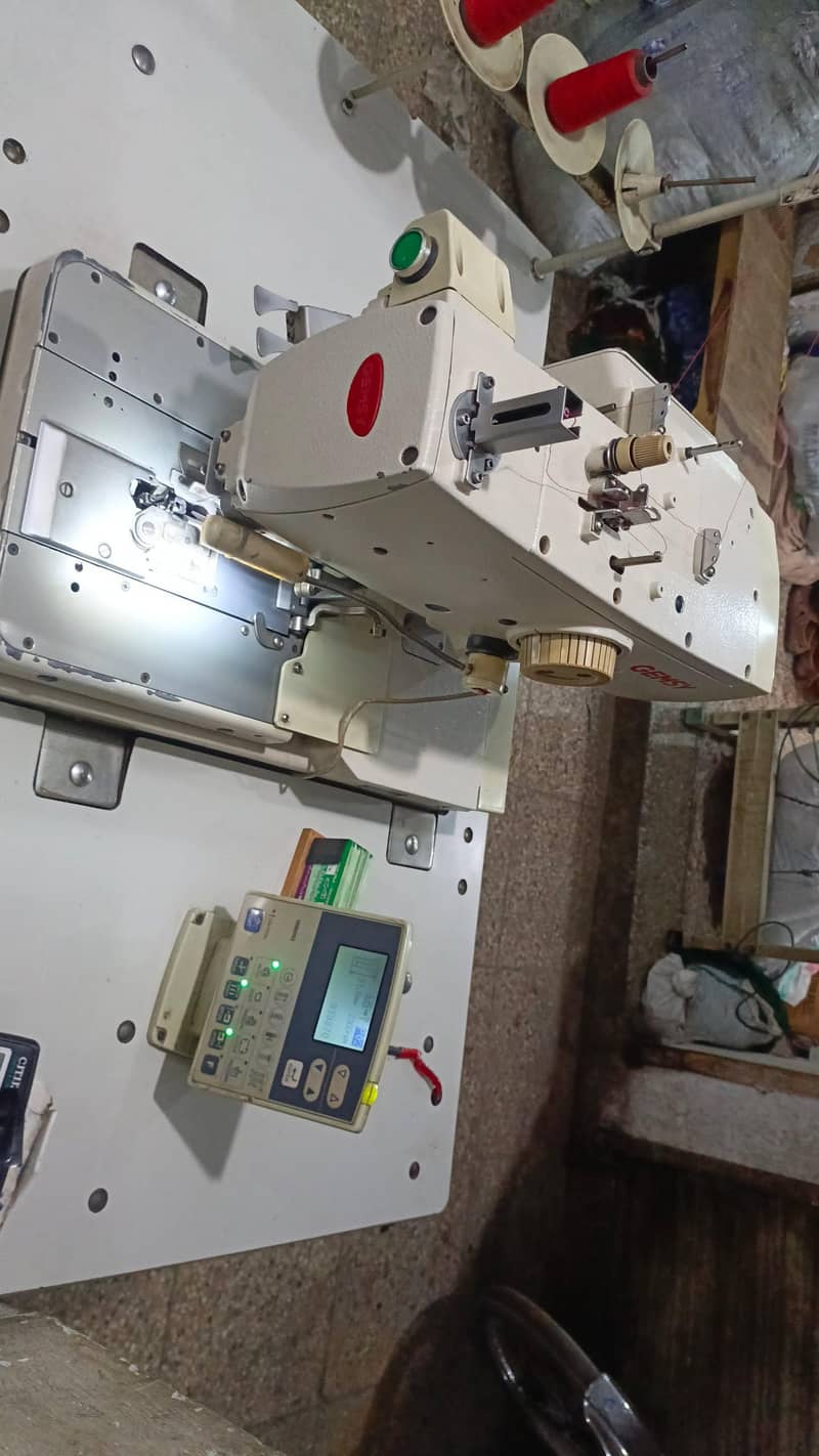 Eyelet 9820 button machine & feusing plant 6