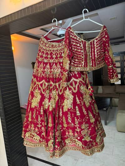 Mohsin Naveed Ranjha Bridal Lehnga Choli (Nazneen)