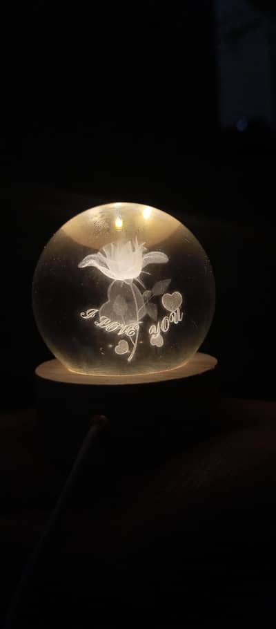 crystal ball lamps available in different designs