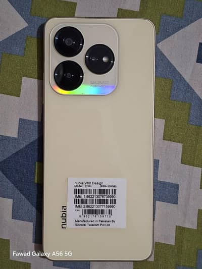 ZTE nubia v60 design