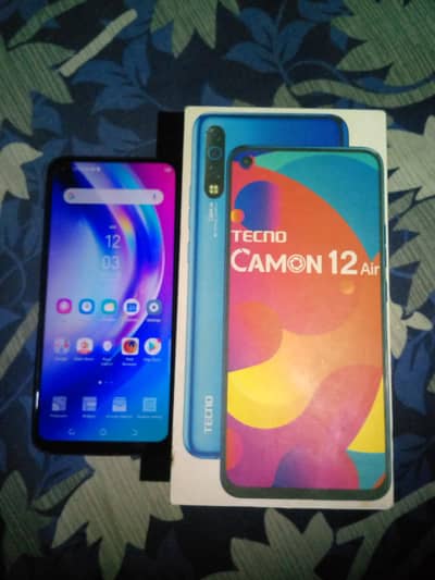 Tecno Camon 12 Air (4/64) With Box
