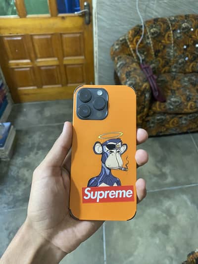 i phone 14promax black colr factory unlock 256gb